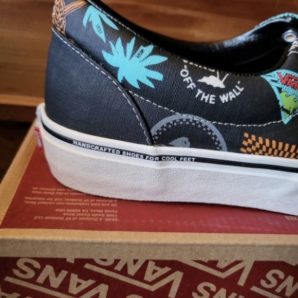 Vans Era Surf SF Black White Multicolor Men Classic Casual Retro 0124 - Picture 2 of 6